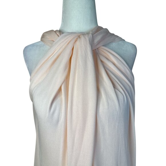 Jil Sander Sleeveless Maxi Dress in Confetti Pink 38 New Womens Formal Gown - Picture 7 of 16